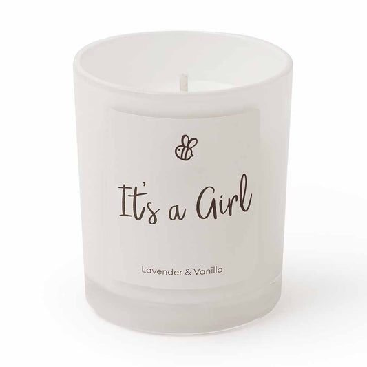 It's A Girl - Lavender & Vanilla Natural Soy Candle