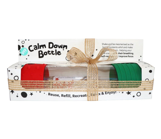 DIY Calm Down Bottle - Christmas